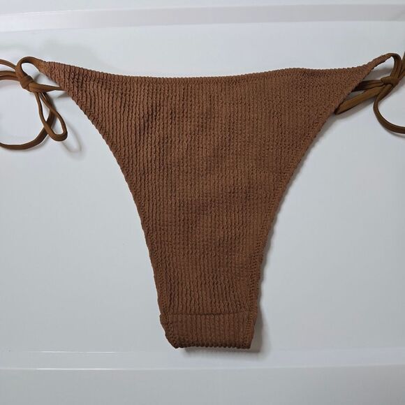 Aerie Cheekiest Bikini Bottom Medium Brown - Picture 3 of 5